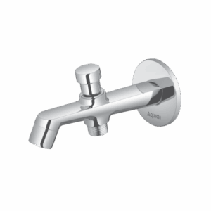 Bath Spout With Button Attachment For Hand Shower With Wall Flange - Code: 104